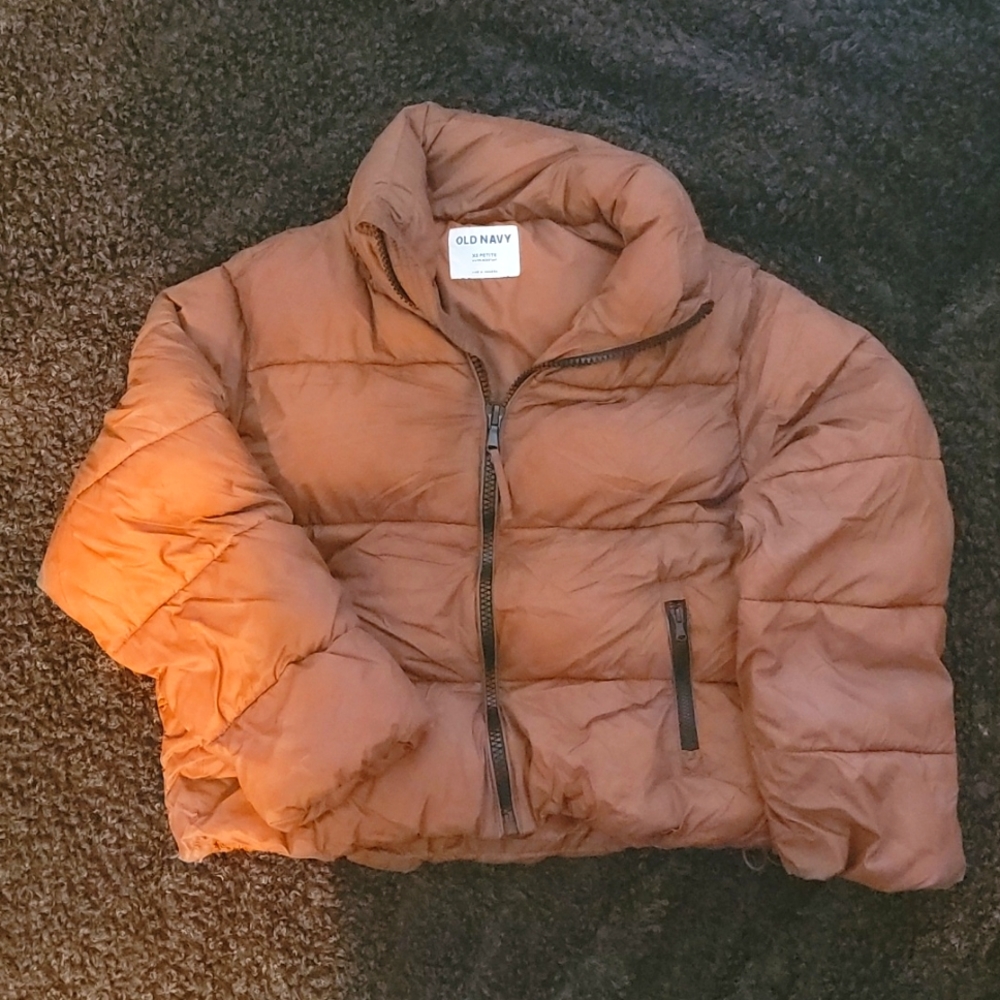 Old Navy water resistant puffer coat XS